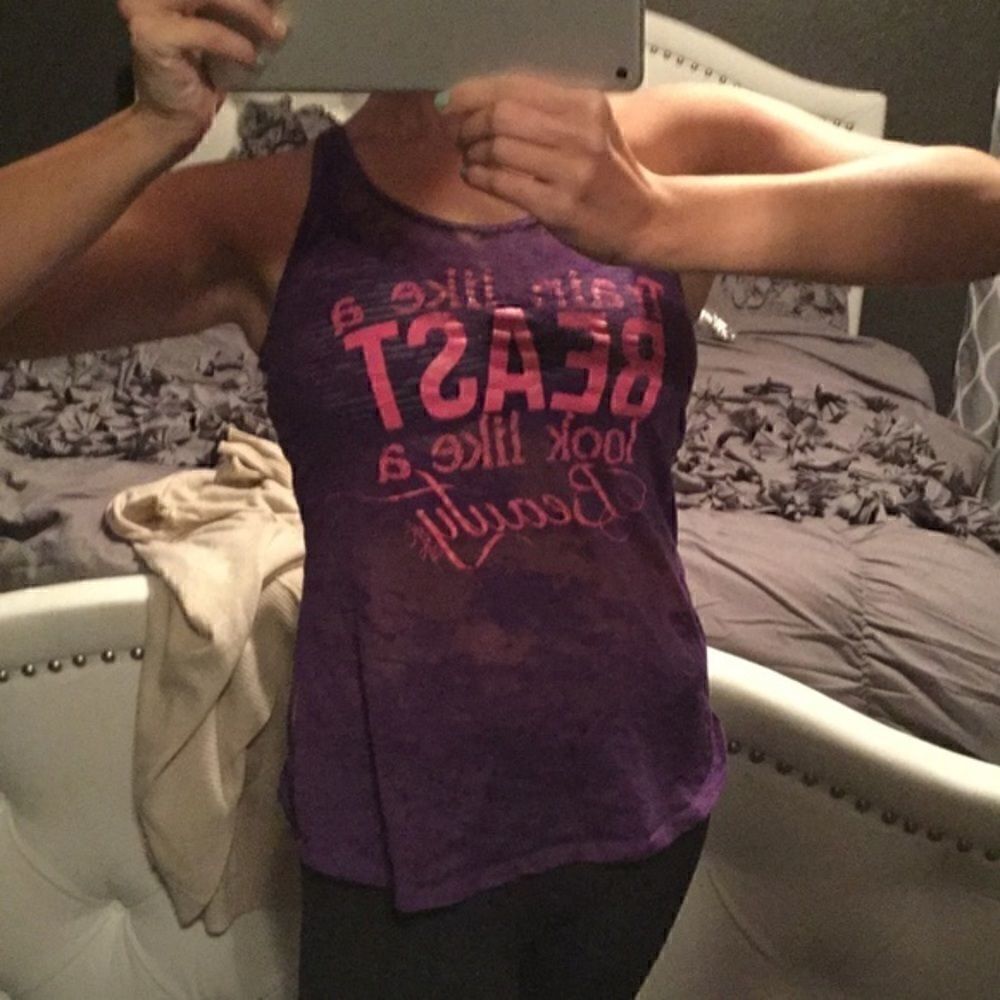 Train like a beast look like a beauty tank S